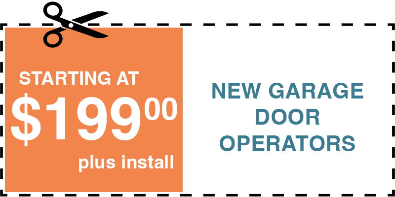 199 new garage door operators Lindenhurst