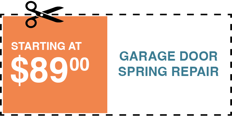 89 garage door SPRING repair Lindenhurst